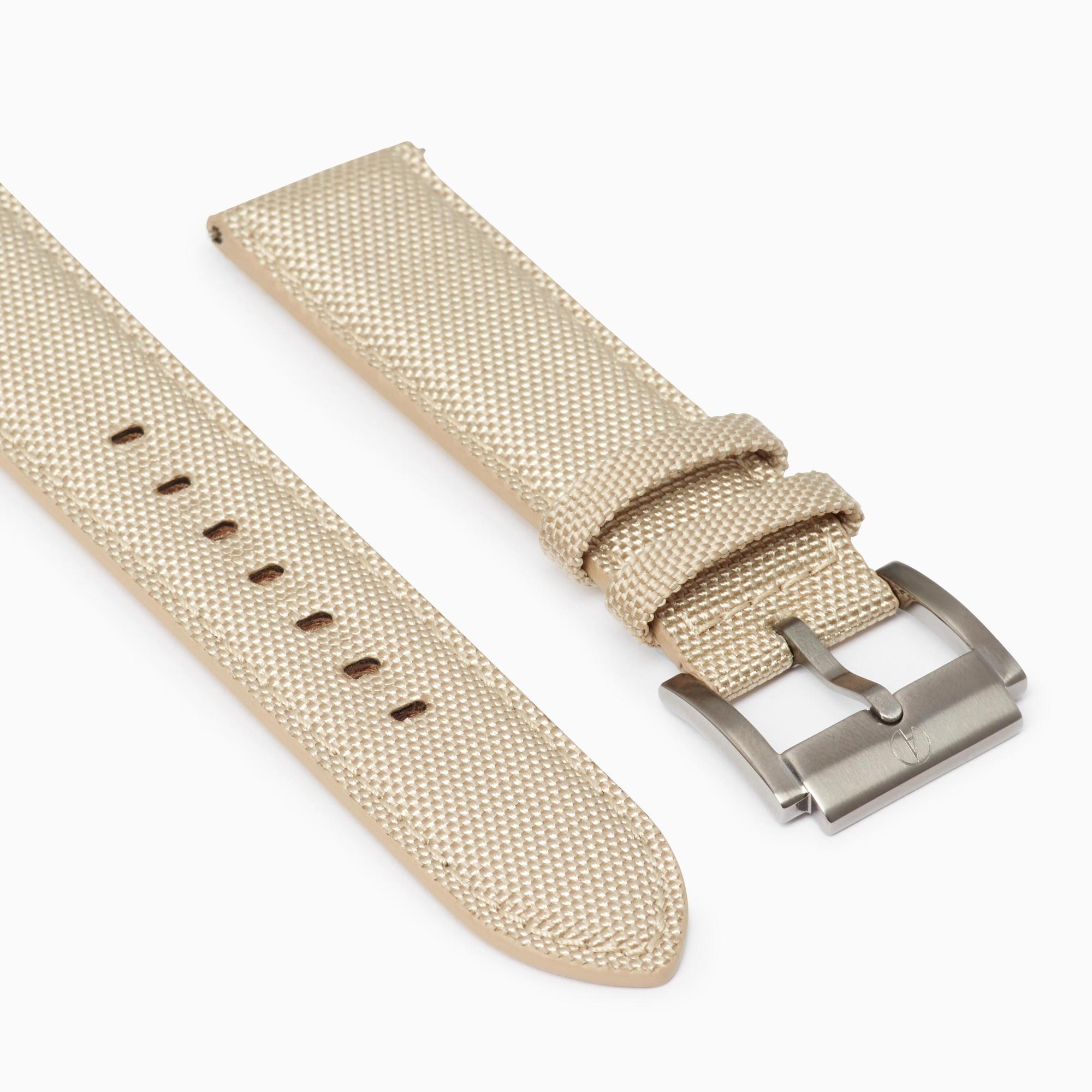 Accurist Origin Men's Taupe Canvas 22mm Strap